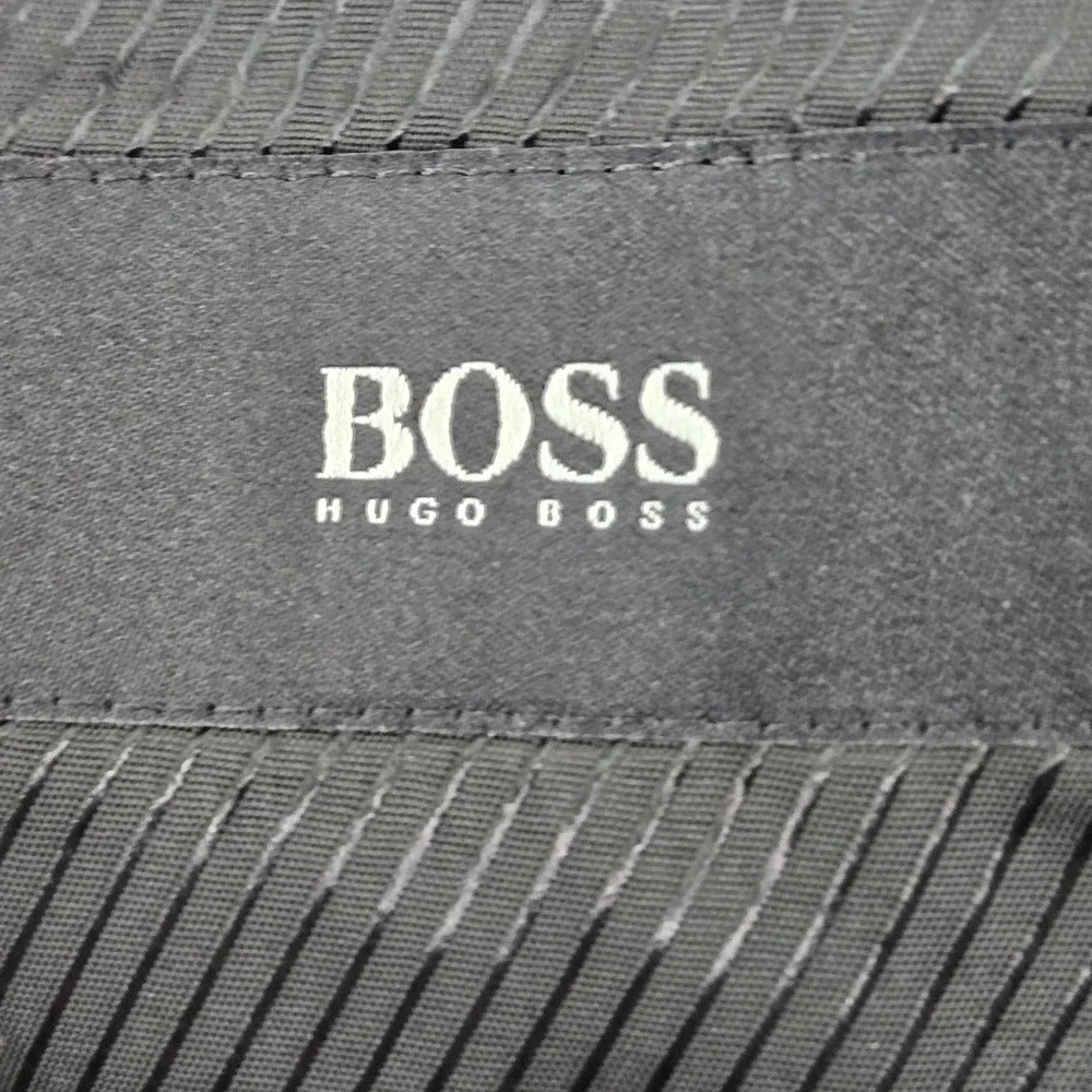 Hugo Boss Men Blazer 42R‎ Black Geometric The James3/sharp5